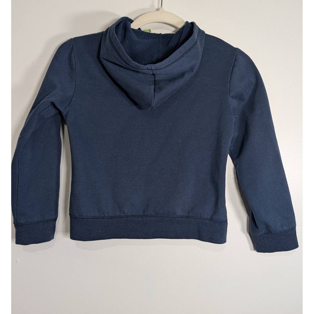 Sesame Street Elmo Oscar Cookie Monster Navy Blue Zip Up Hoodie Kids M 10/12 - Picture 2 of 9
